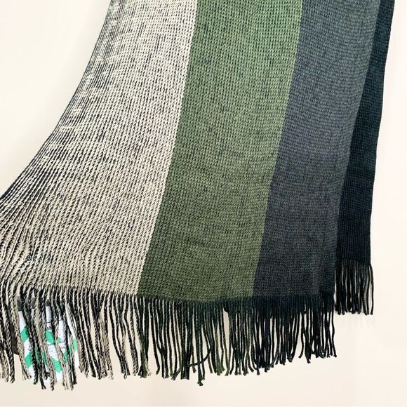 NWT Mio Marino Winter Hue Striped Scarf The Anchor Collection - Picture 5 of 10